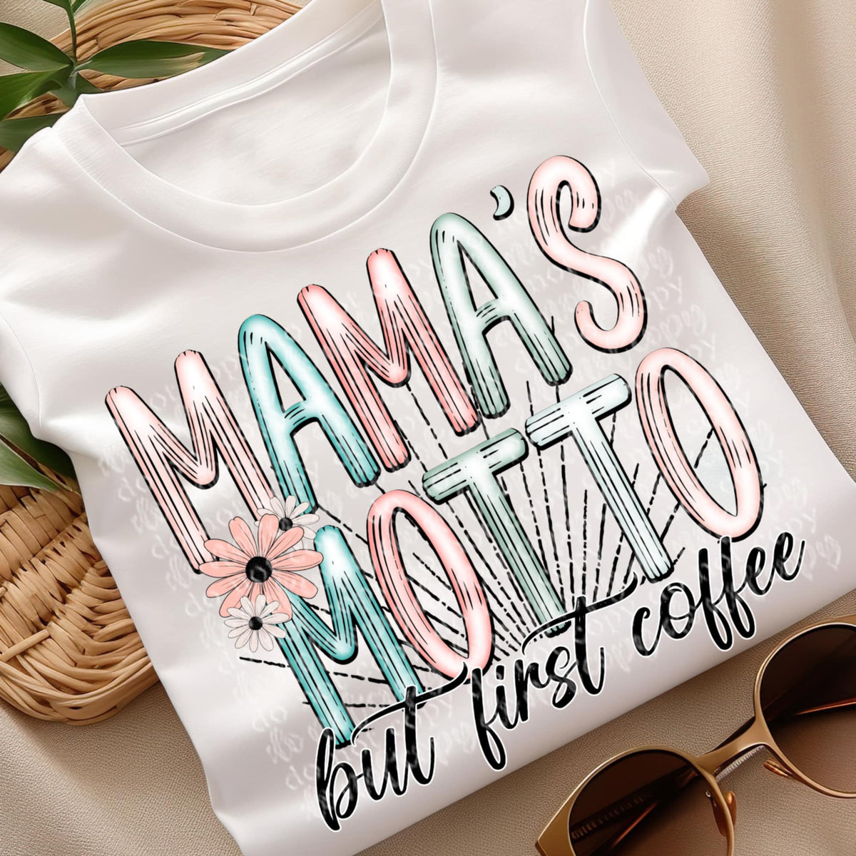 Mama’s motto but first coffee (TTD) 94792 DTF transfer