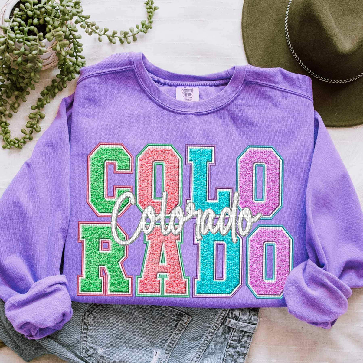 Colorado fuzzy effect 24452 DTF transfer