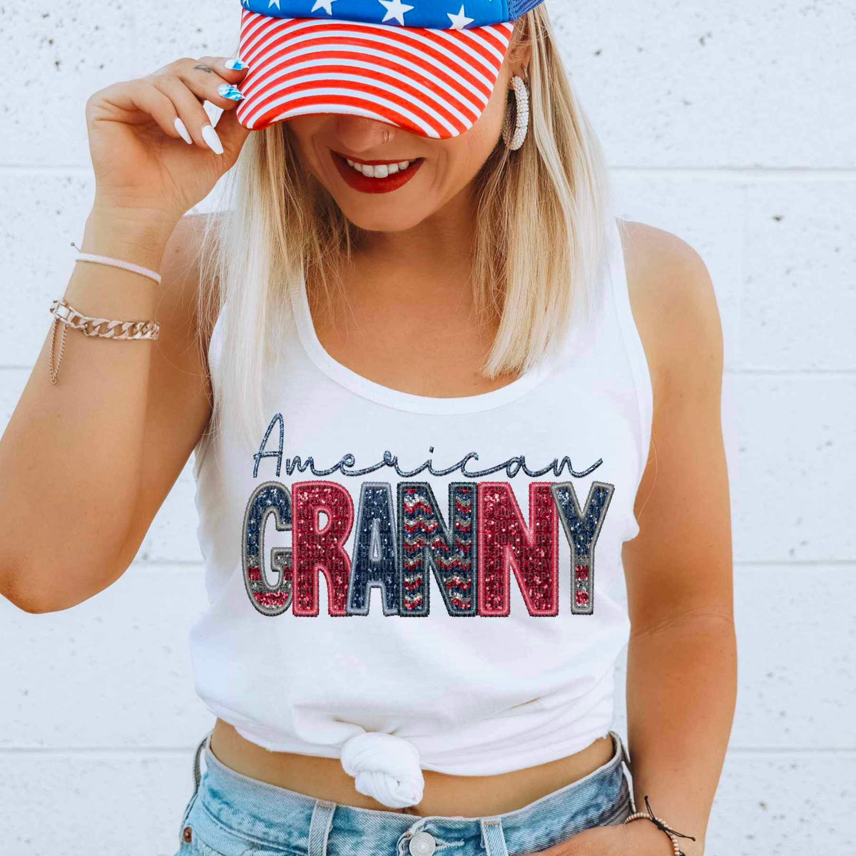American granny 24495 DTF transfer