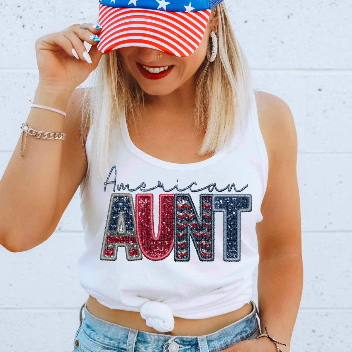 American aunt 24489 DTF transfer