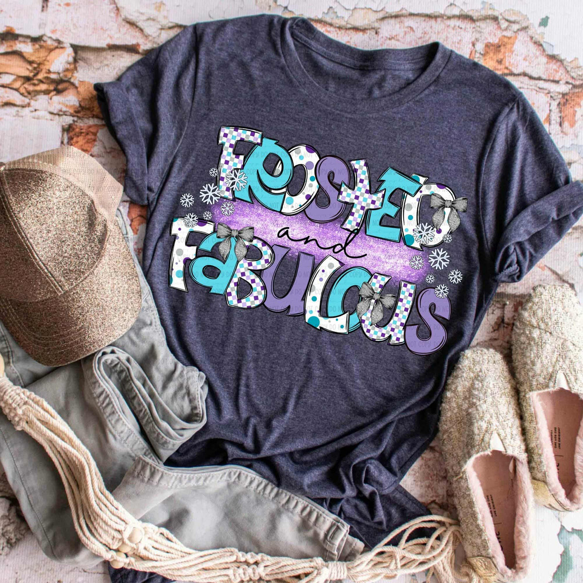 Frosted and Fabulous Revel 114553 DTF Transfer
