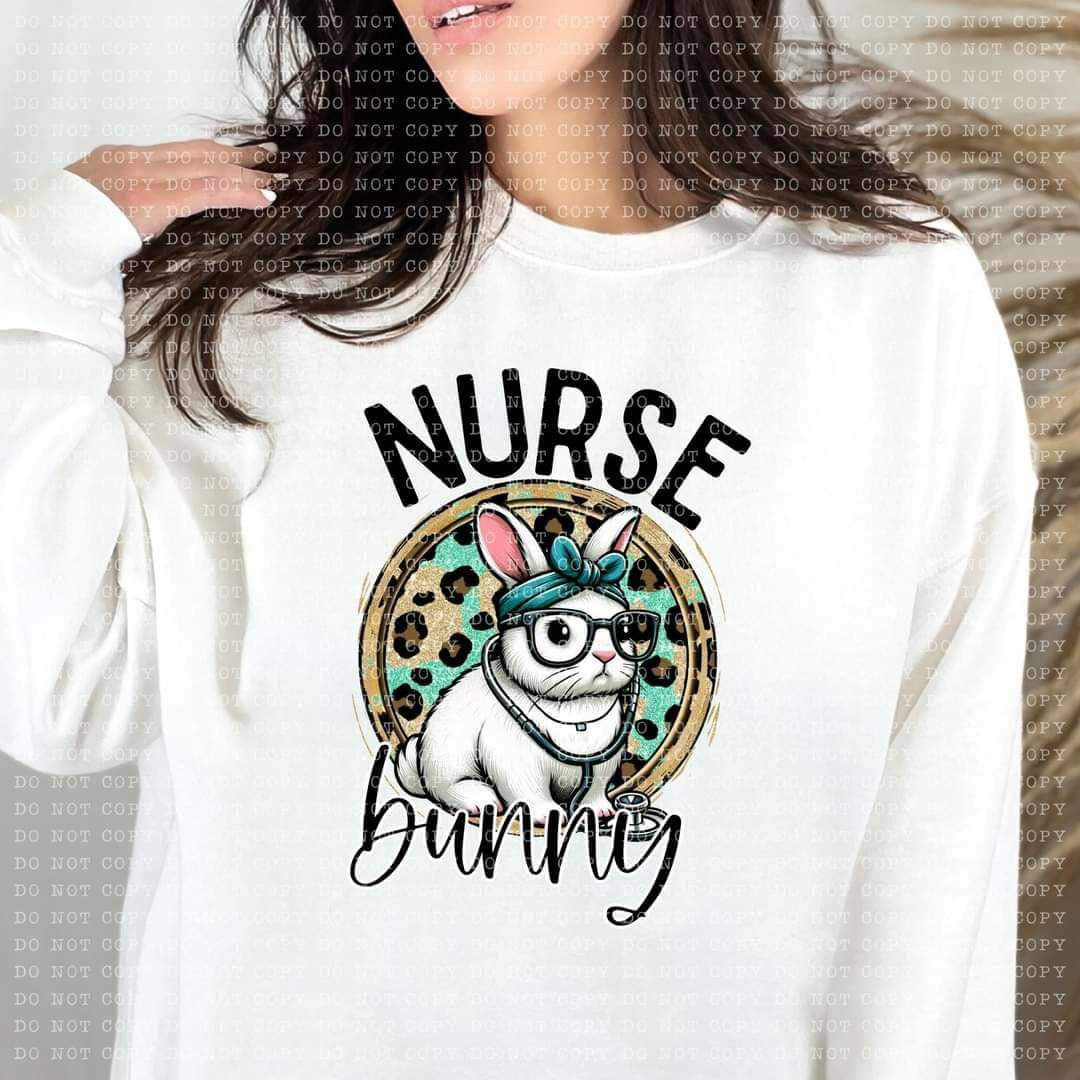 Nurse bunny (ECHT) 24530 DTF transfer