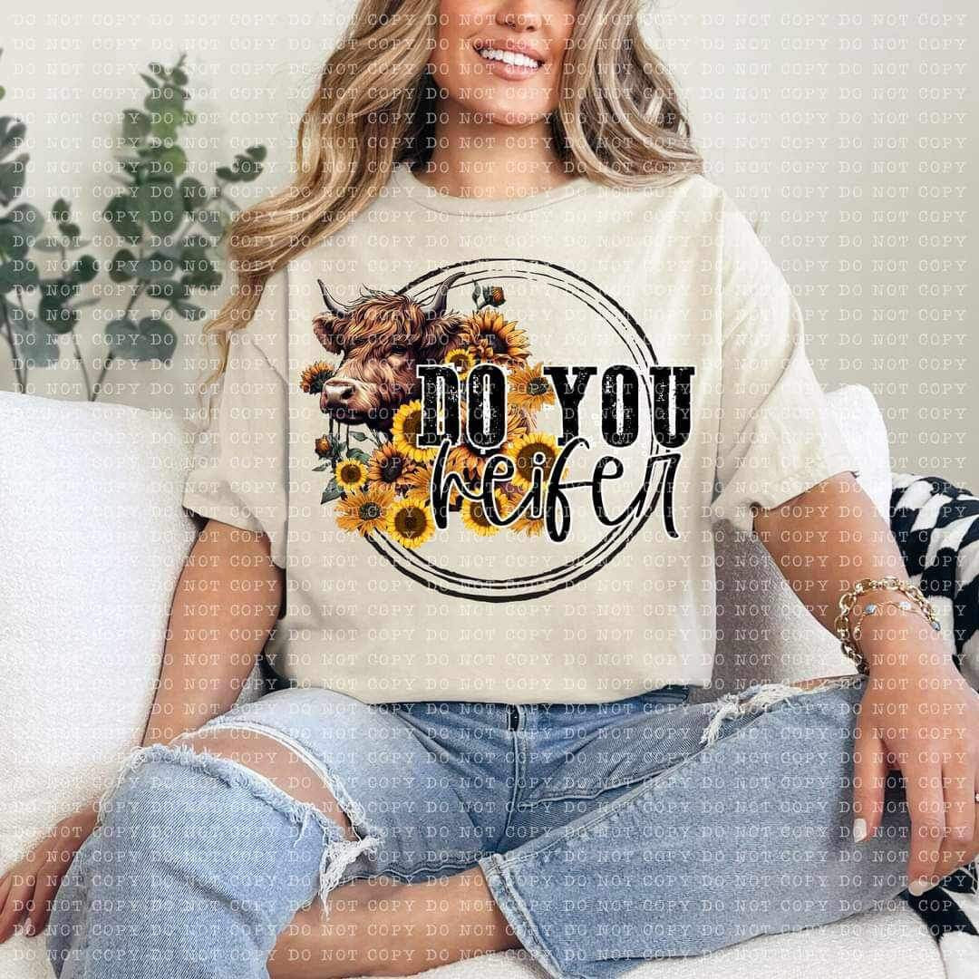 Do you heifer (ECHT) 24520 DTF transfer