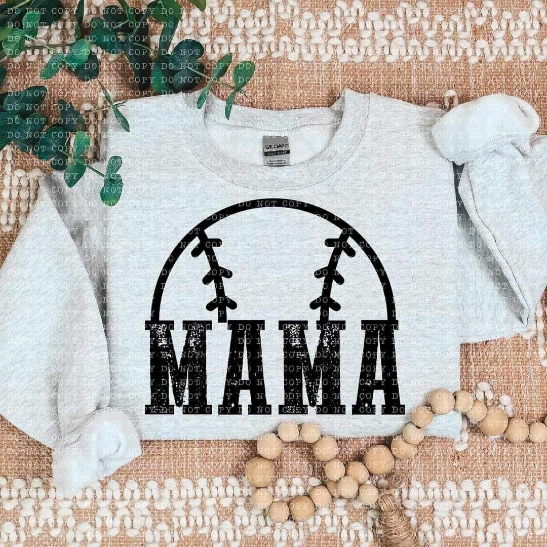 Mama baseball (ECHT) 24532 DTF transfer