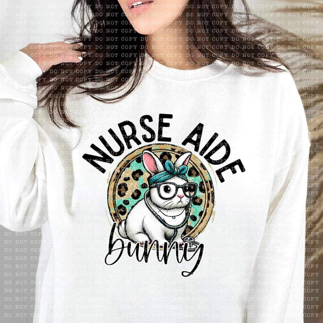 Nurse aide bunny (ECHT) 24526 DTF transfer
