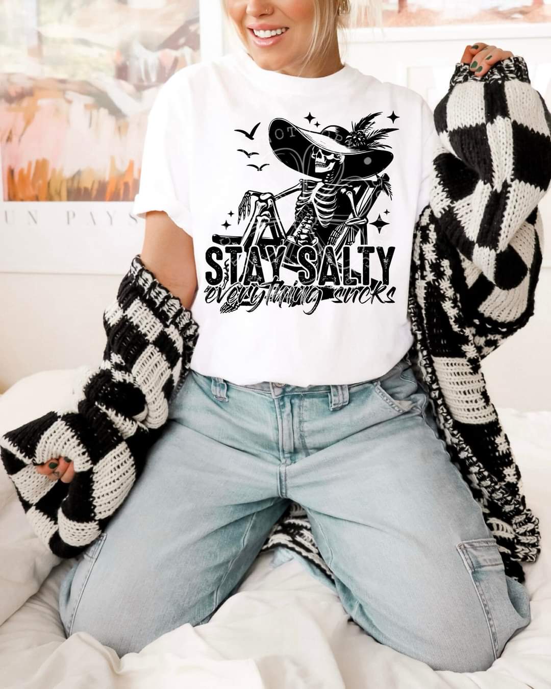 Stay salty everything sucks (LYTTLE) 33465 DTF transfer