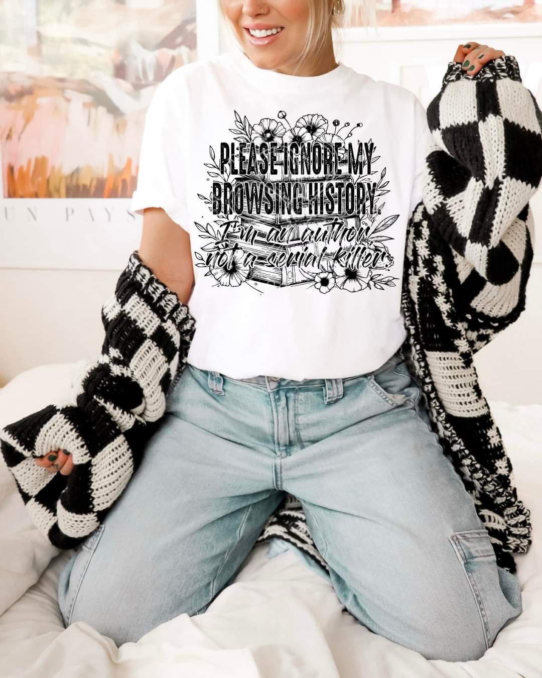 Please ignore my browsing history books (LYTTLE) 33463 DTF transfer