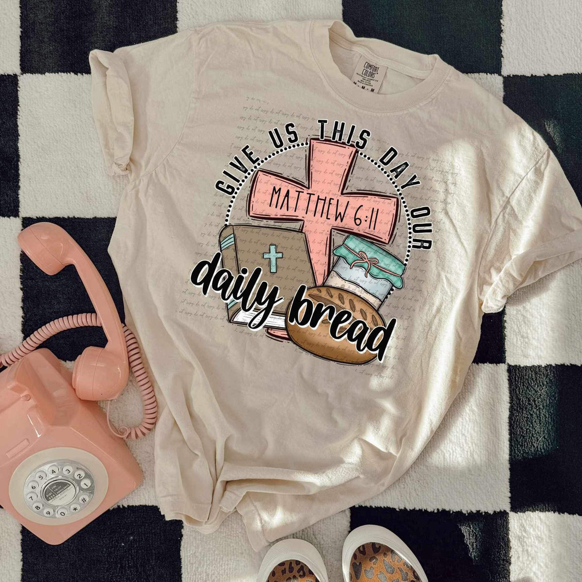 Give us our daily bread (SAL) 24561 DTF transfer