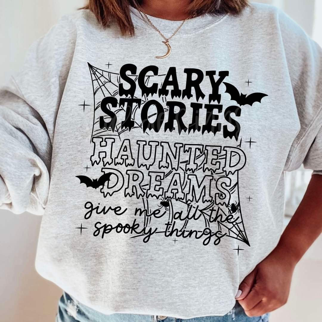 Scary stories haunted dreams (SAL) 53299 DTF transfer