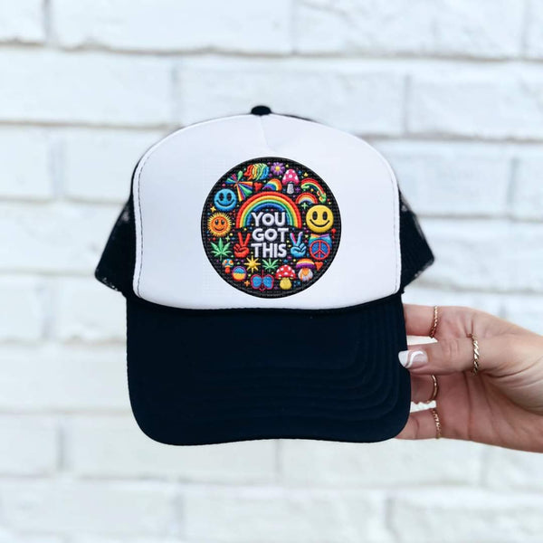 You got this hat patch 33495 DTF transfer