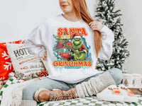 Santa you give gmas a bad name (rock g man)  11388  DTF TRANSFER