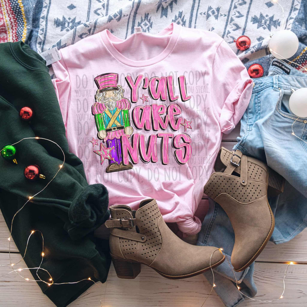 Y’all are Nuts SWD DTF Transfer