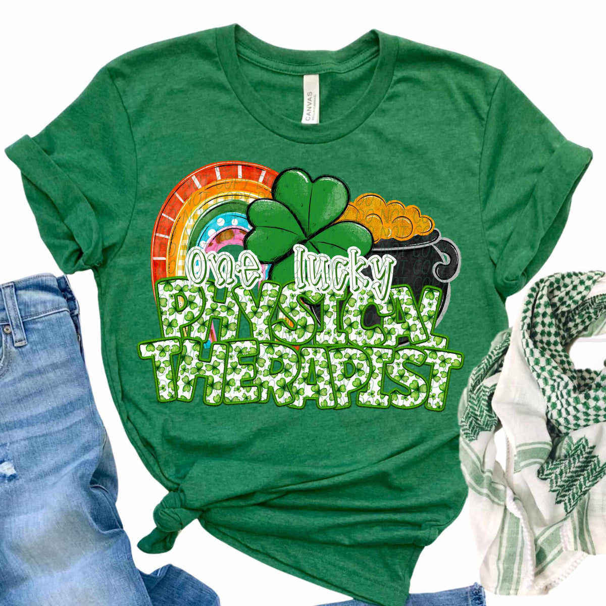 One lucky physical therapist (CITY) 84107 DTF transfer