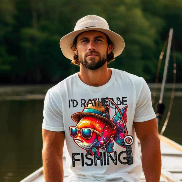 I’d rather be fishing 24596 DTF transfer