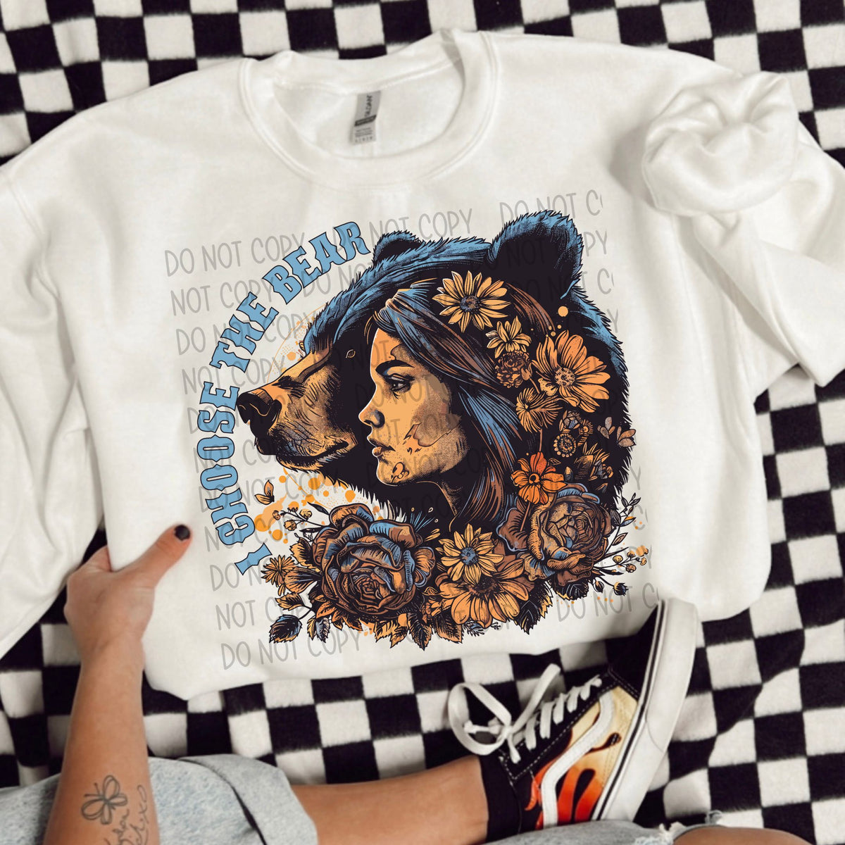 I choose the bear (SWD) 33571 DTF transfer