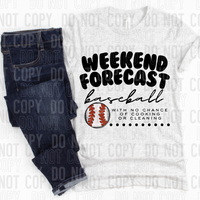 Weekend forecast baseball (SBB) 33585 DTF transfer