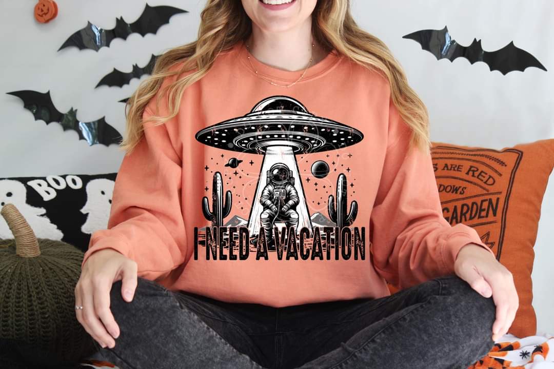 I need a vacation UFO (LYTTLE) 33613 DTF transfer