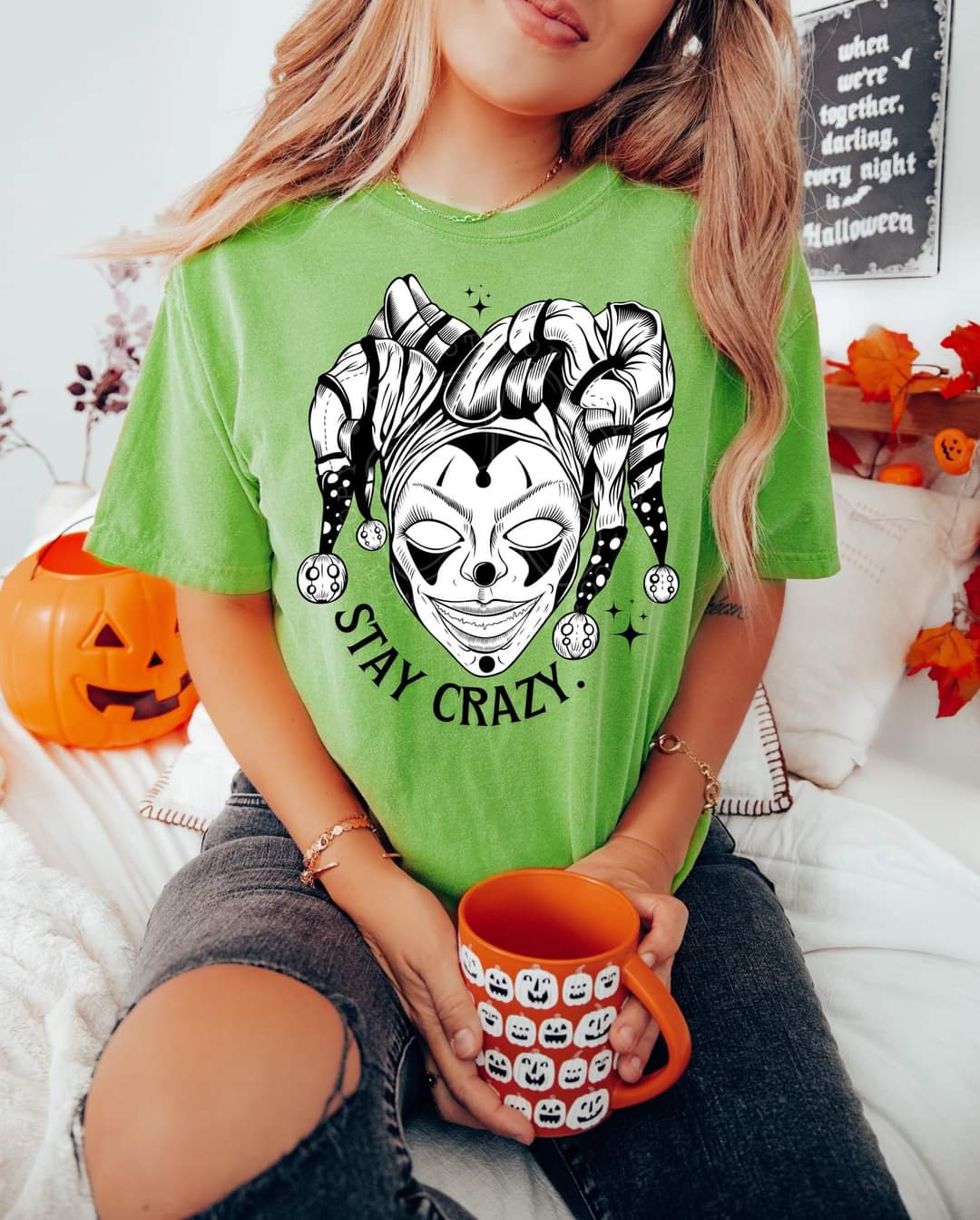 Stay crazy joker (LYTTLE) 33609 DTF transfer