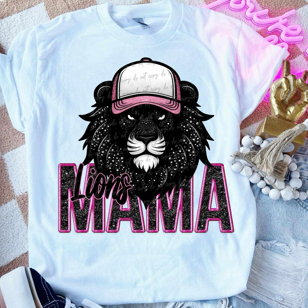 Lions mama 53371 DTF transfers