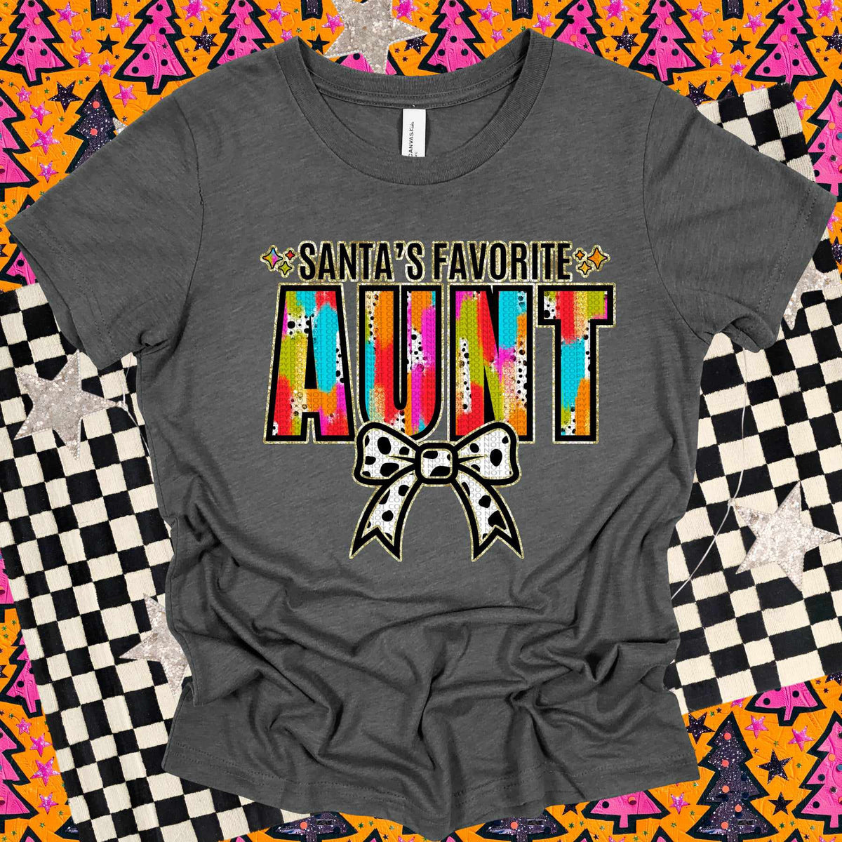 Santa’s favorite aunt (HW) 67073 DTF transfer