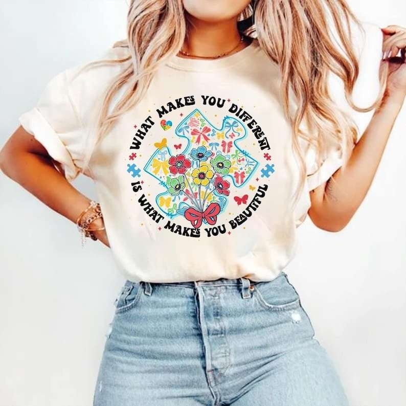 What makes you different circle 84385 DTF transfer