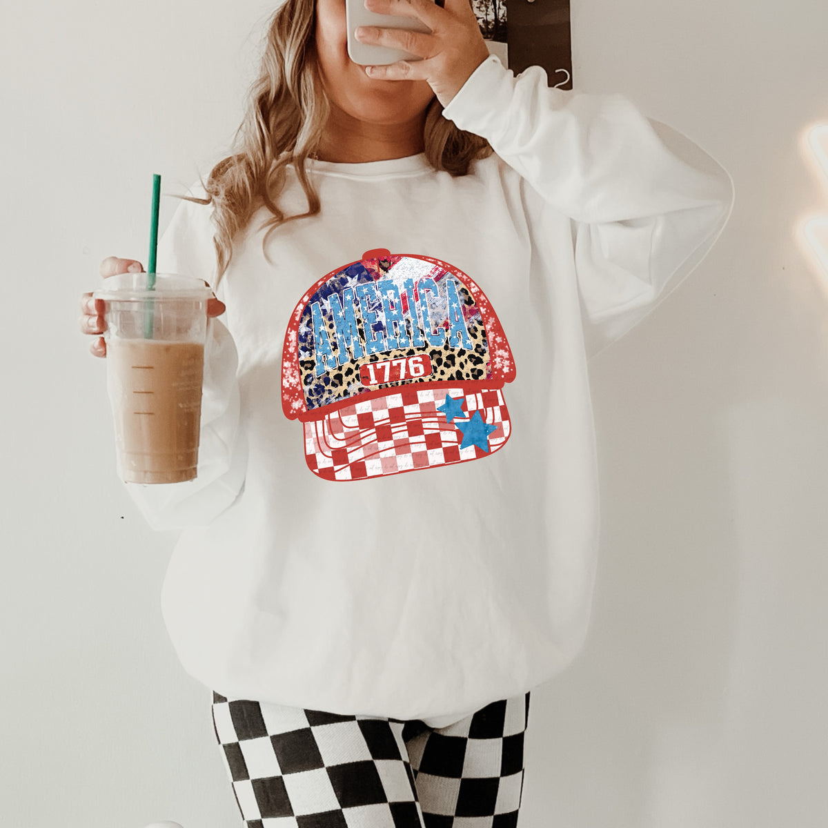 America hat (VIRGO) 33696 DTF transfer