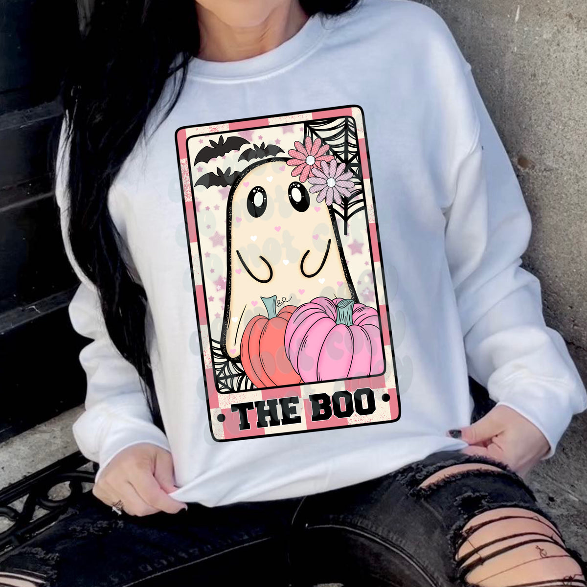 The boo card (VIRGO) 33695 DTF transfer