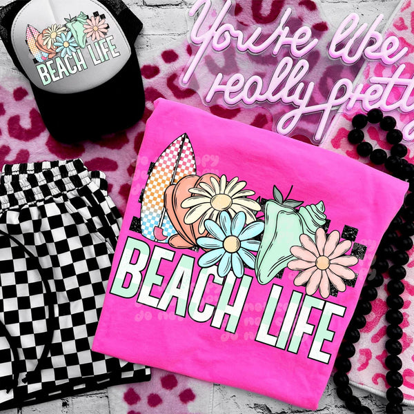 Beach life items (VIRGO) 33691 DTF transfer