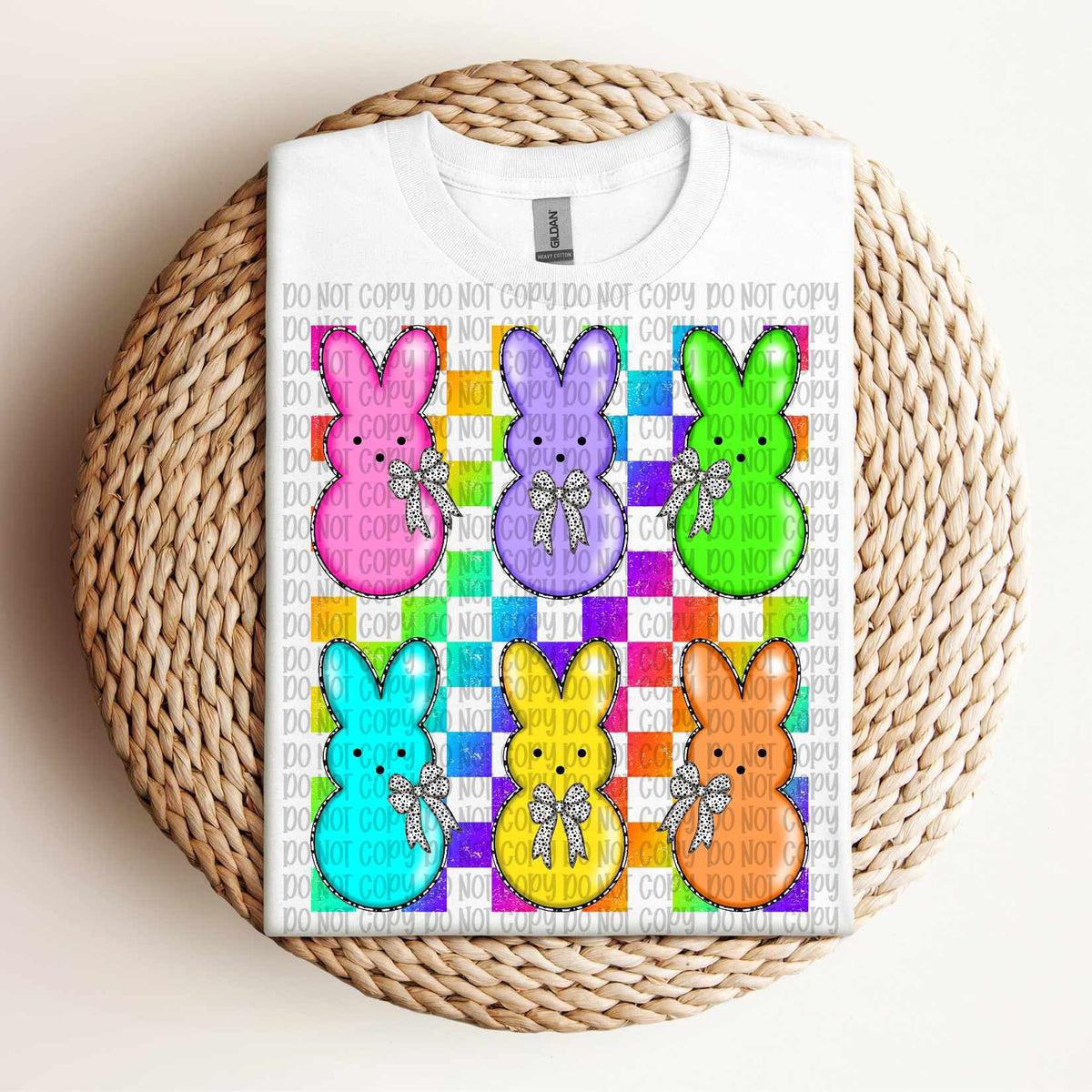 Easter peep collage (VP) 84407 DTF transfer