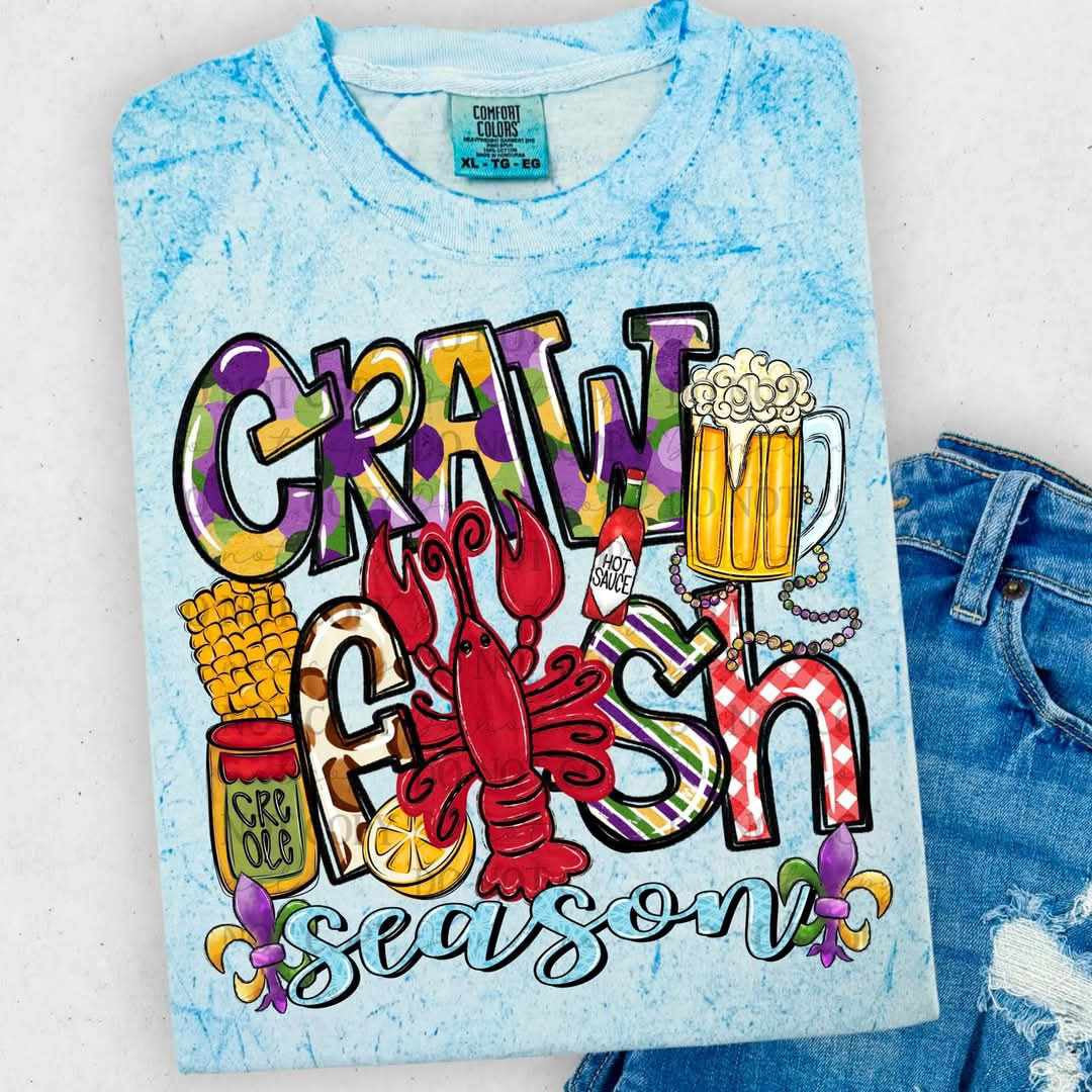 Crawfish season (ABD) 84408 DTF transfer