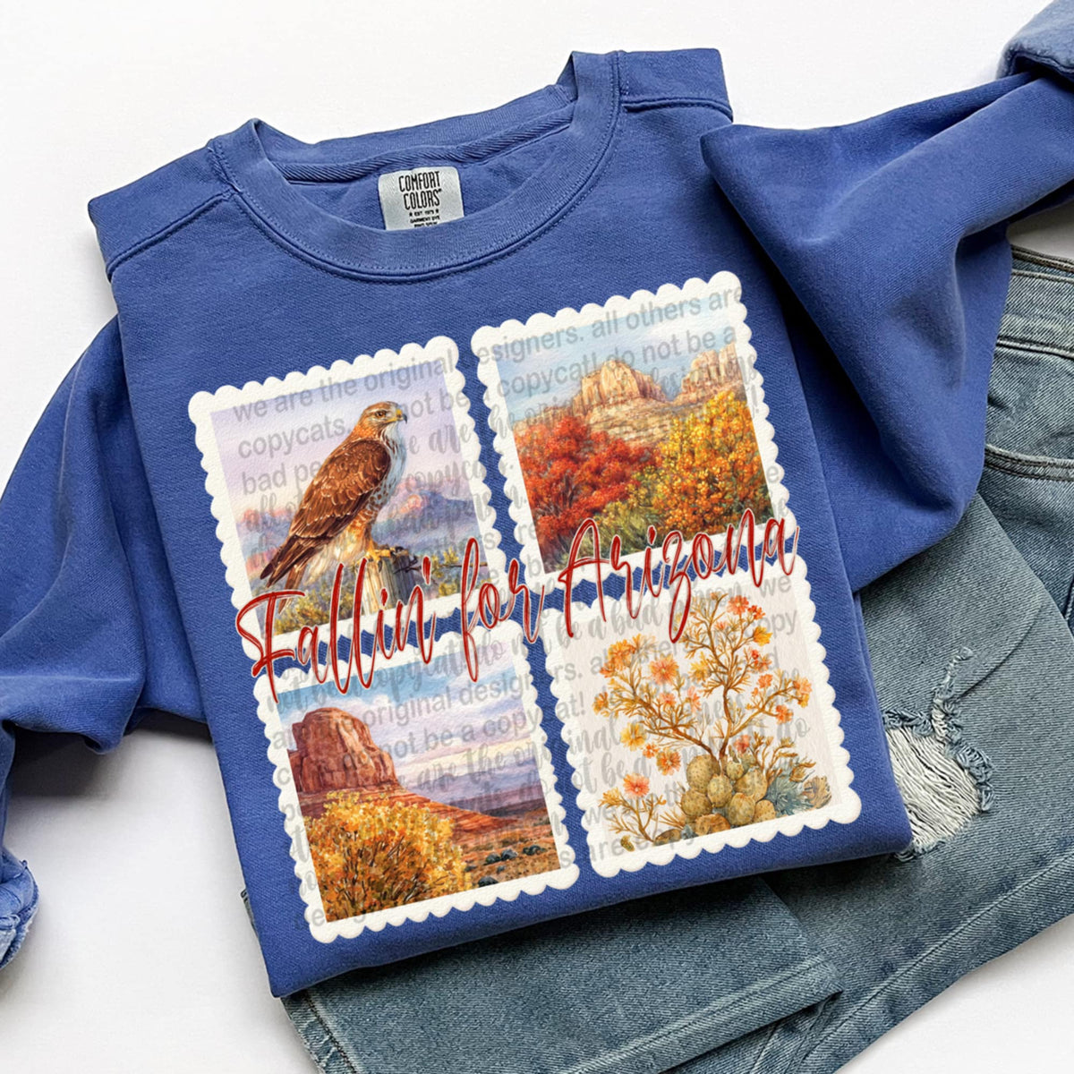 Falling For Arizona Fall Stamps (TTD) DTF transfer