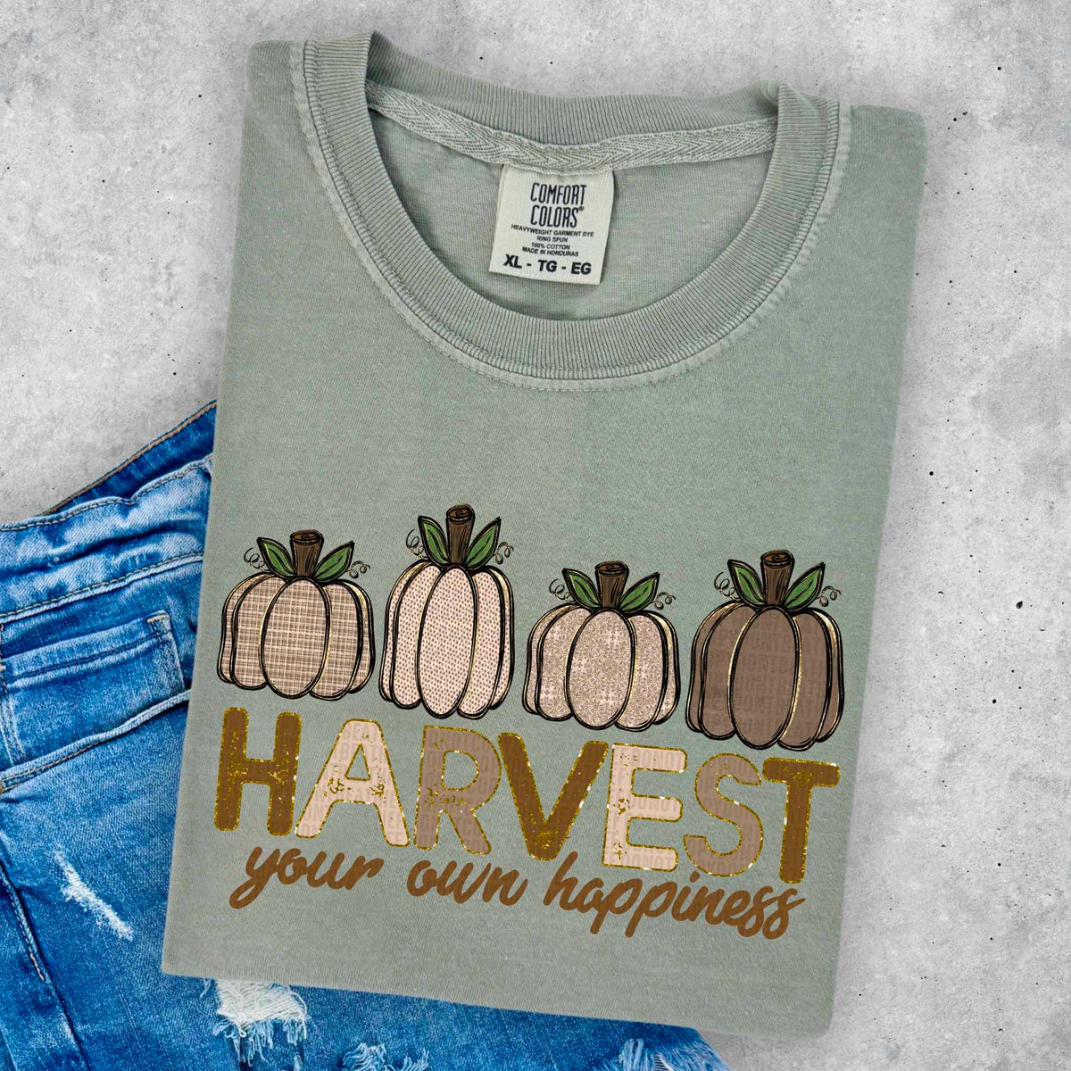 Harvest your own happiness (SDD) 33812 DTF transfer