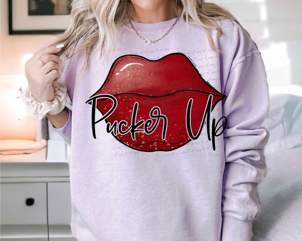 pucker up (big lips) 56525 DTF TRANSFER