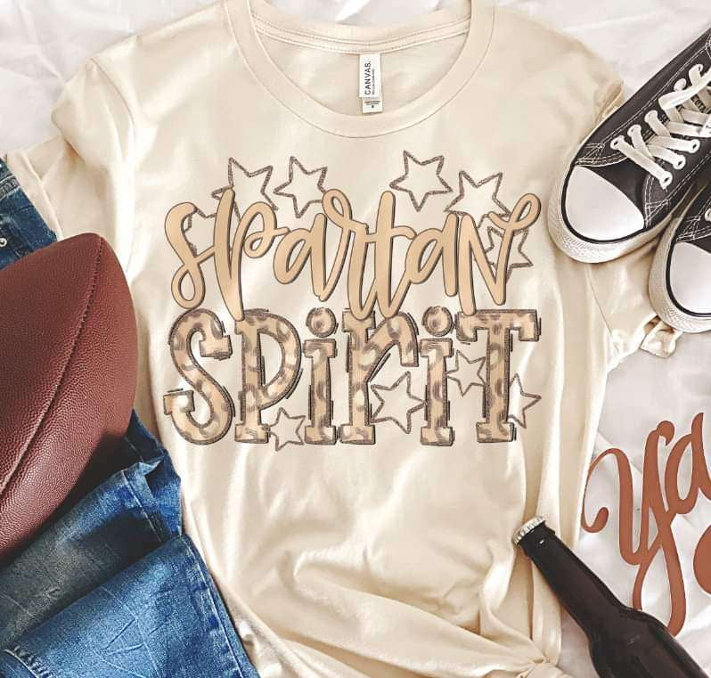 Spartan spirit leopard 33865 DTF transfer