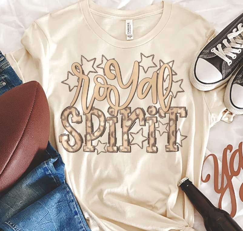 Royal spirit leopard 33864 DTF transfer