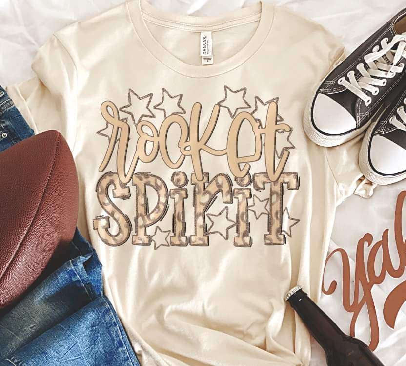 Rocket spirit leopard 33863 DTF transfer