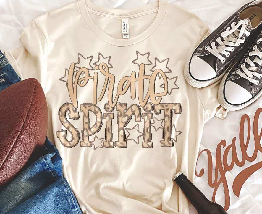 Pirate spirit leopard 33843 DTF transfer