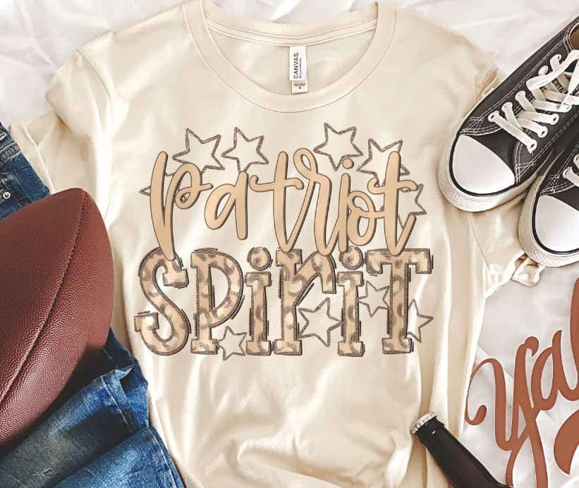 Patriot spirit leopard 33841 DTF transfer