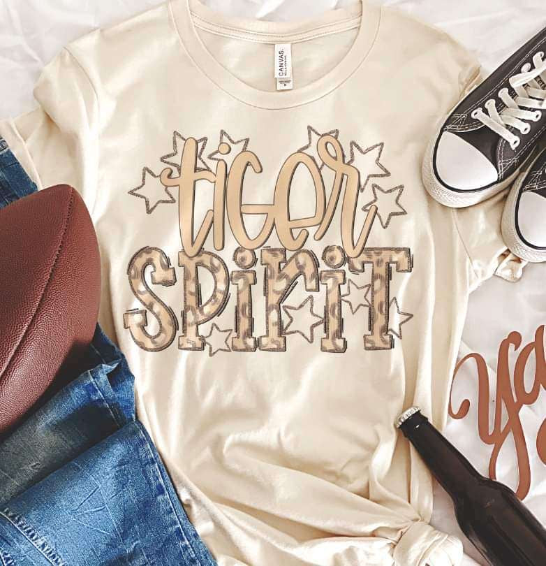 Tiger spirit leopard 33840 DTF transfer