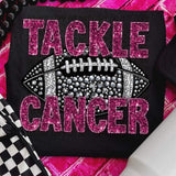 Tackle cancer football 53634 DTF transfer