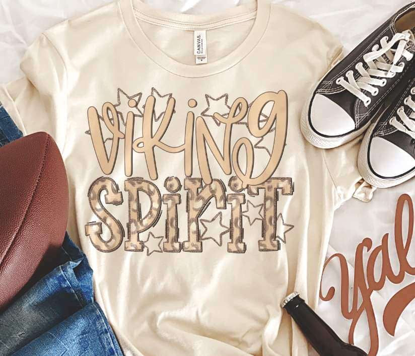 Viking spirit leopard 33834 DTF transfer