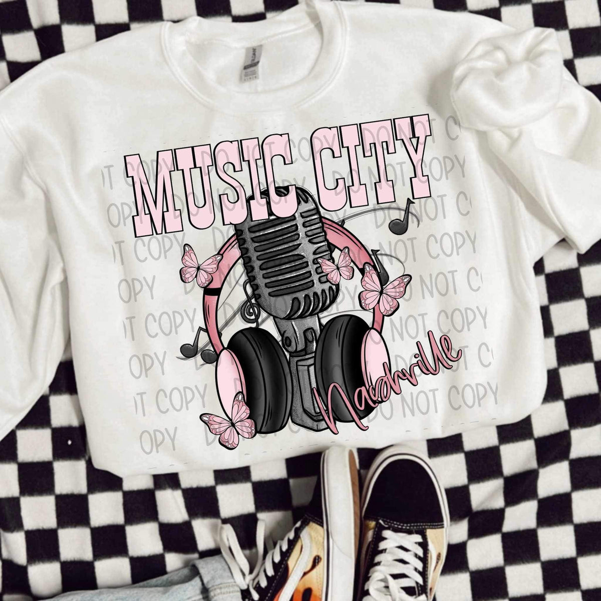 Music city nashville (SWD) 24924 DTF transfer