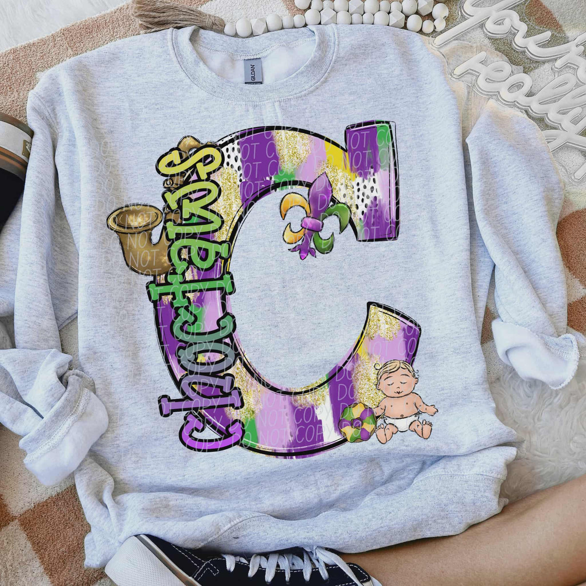 Choctaws Mardi Gras (city) DTF Transfer