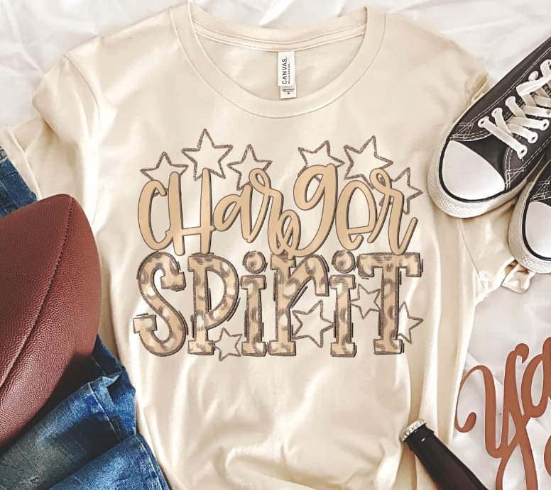 Charger spirit leopard 33828 DTF transfer