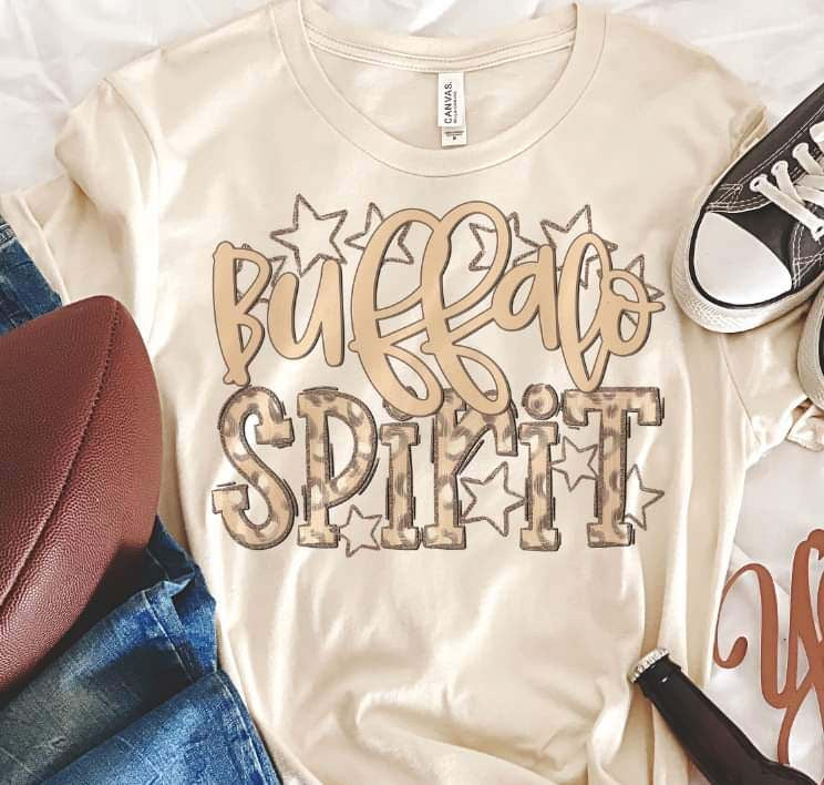 Buffalo spirit leopard 33826 DTF transfer