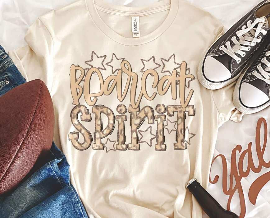 Bearcat spirit leopard 33825 DTF transfer