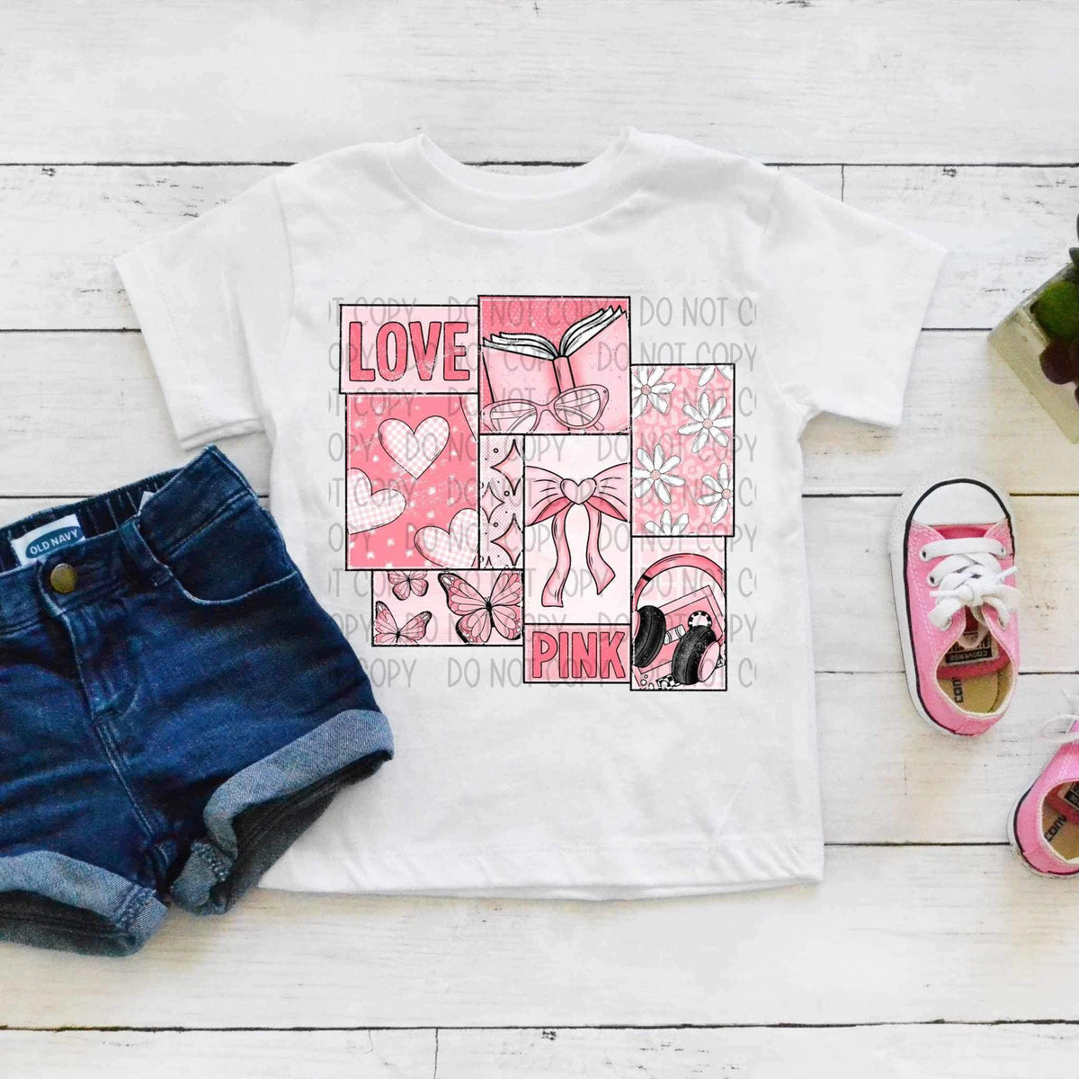 Love collage (SWD) 24921 DTF transfer