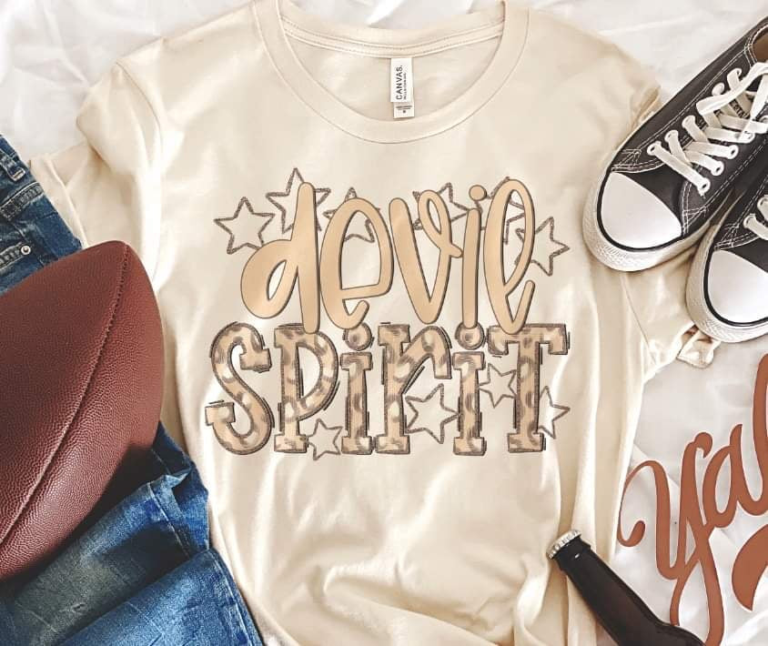 Devil spirit leopard 33860 DTF transfer