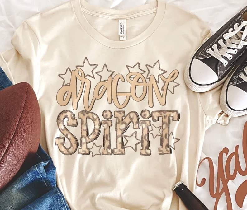 Dragon spirit leopard 33859 DTF transfer