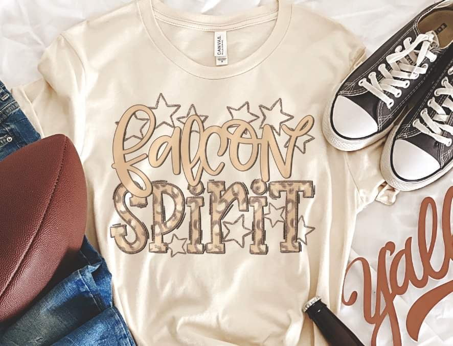Falcon spirit leopard 33856 DTF transfer